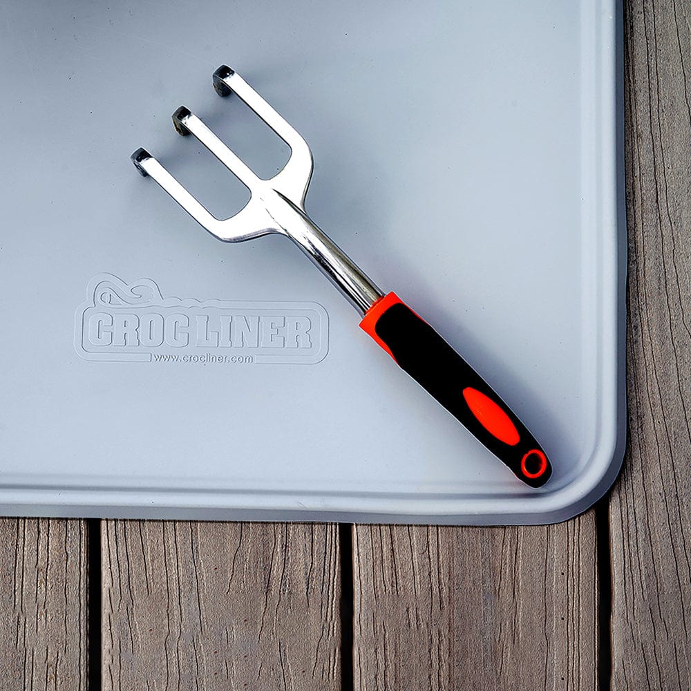 Everything Mat® Multi-Purpose Rubber Floor Mat with an up close tool on it