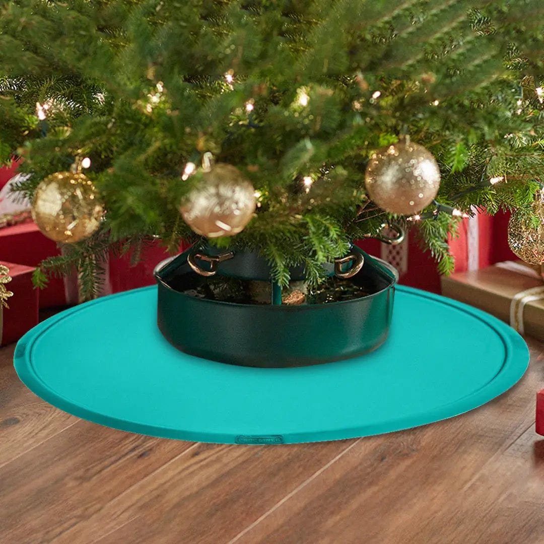 Croc Liner® Everything Mat® Christmas Tree Mat, Multi-Purpose Rubber Floor Mat for Indoor or Outdoor Use, Utility Mat, Tool Bench, Garage, Patio and Grill Mat 38"