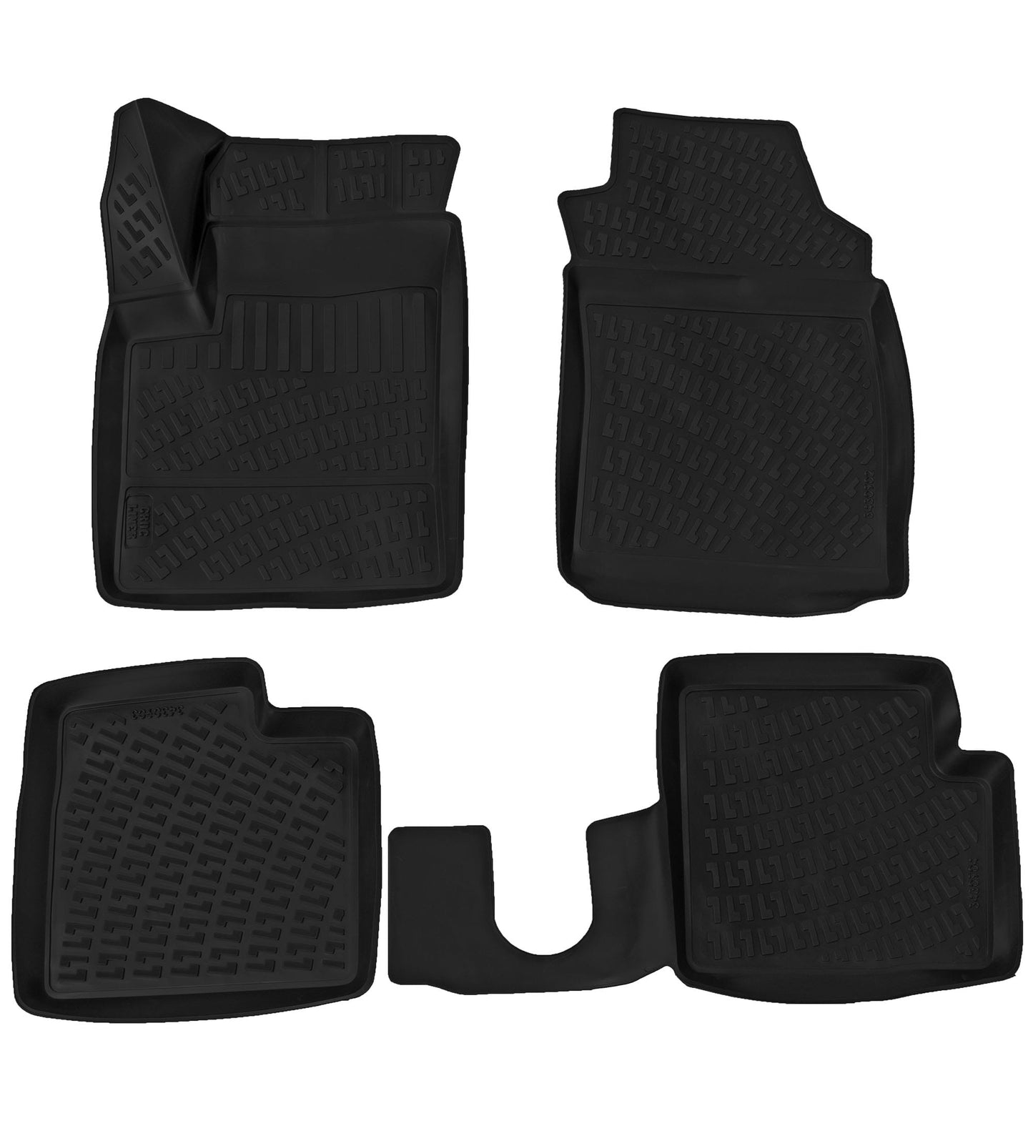 FIAT 500/500C 2011-2019 Floor Mats