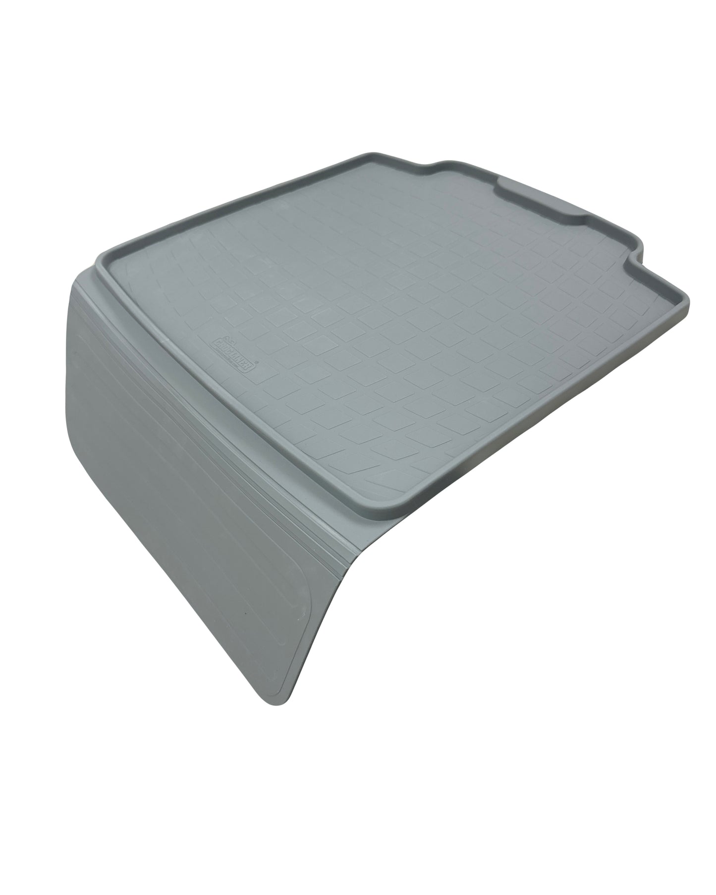 Croc Liner Premium Car Seat Protector with Spill-Resistant and Latch-Compatible Design, Grey