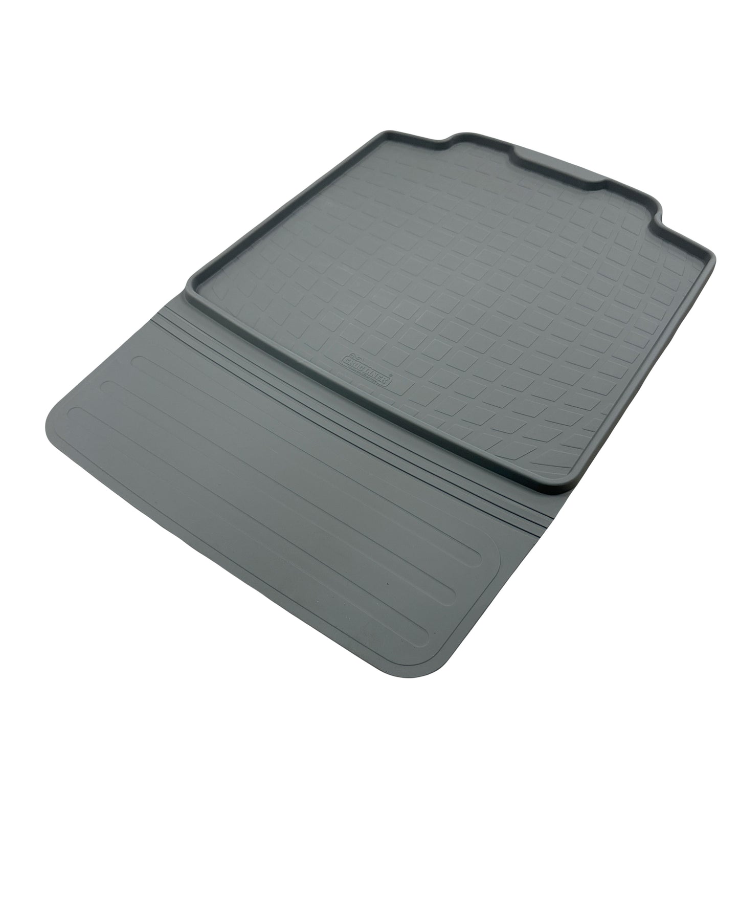 Croc Liner Premium Car Seat Protector with Spill-Resistant and Latch-Compatible Design, Grey
