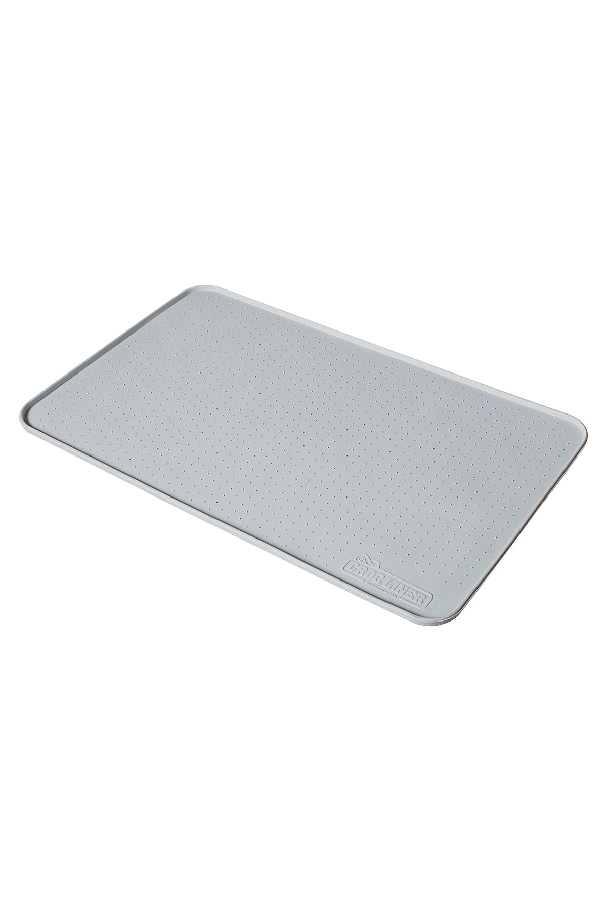 Silicone Pet Feeding Mat in gray.