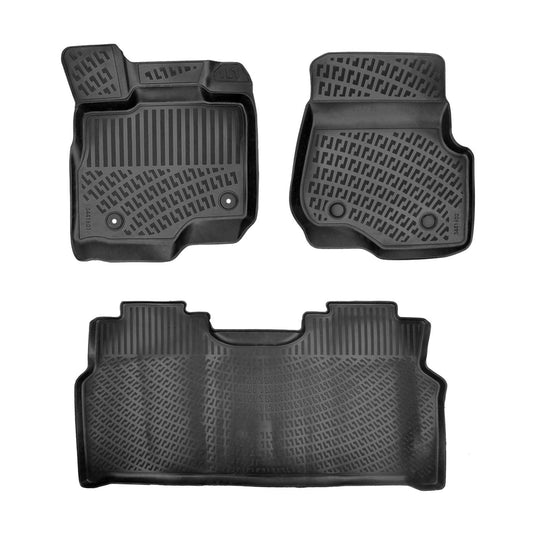 FORD F-150 SuberCrew Cab w/o Fold Flad Storage 2015 Floor Mats